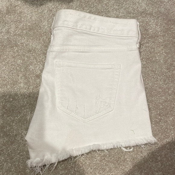 Express Pants - Express denim white shorts